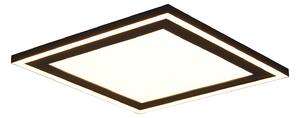 Plafoniera da Interno a LED in Plastica Nero Opaco