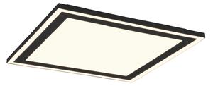 Plafoniera da Interno a LED in Plastica Nero Opaco
