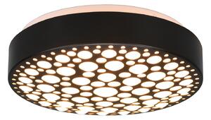 Plafoniera da Interno a LED in Plastica Nero Opaco