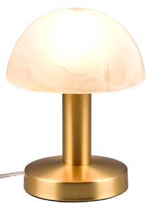 Lampada da Tavolo da Interno Attacco E14 in Metallo Ottone Opaco