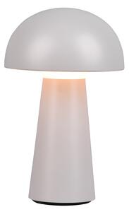 Lampada da Tavolo da Esterno a LED in Plastica Grigio intenso