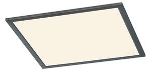 Plafoniera da Interno a LED in Metallo Nero Opaco