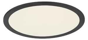 Plafoniera da Interno a LED in Metallo Nero Opaco