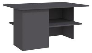 VidaXL Tavolino da Salotto Nero Lucido 90x67x33 cm in Truciolato