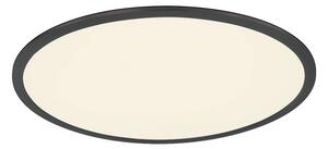 Plafoniera da Interno a LED in Metallo Nero Opaco