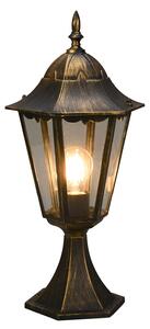 Lampada Palo da Esterno Attacco E27 in Alluminio Ruggine