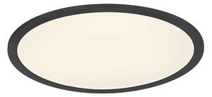Plafoniera da Interno a LED in Metallo Nero Opaco
