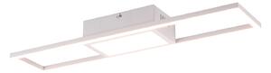 Plafoniera da Interno a LED in Metallo Bianco Opaco