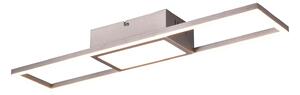 Plafoniera da Interno a LED in Metallo Nichel Satinato