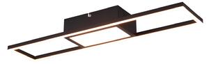 Plafoniera da Interno a LED in Metallo Nero Opaco