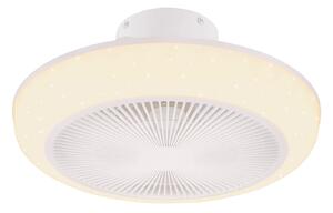 Plafoniera con Ventilatore da Interno a LED Ø46 cm Plastica Stella