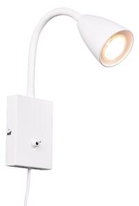 Applique da Interno Attacco GU10 in Metallo Bianco Opaco
