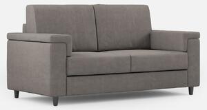 Divano 2 Posti 148x85x85 cm Marrak in Tessuto Grigio