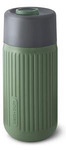 Tazza da viaggio verde in vetro 340 ml – Black + Blum