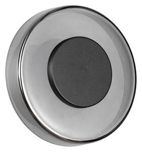 Lampada da parete LED nera opaca con intensità regolabile ø 22 cm Celeste – Trio
