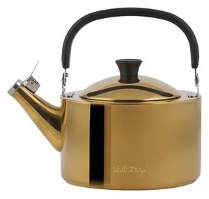 Bollitore oro lucido in acciaio inox 1,5 l Diamante – Vialli Design