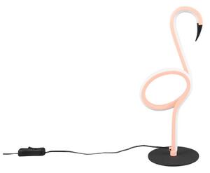Lampada da tavolo rosa (altezza totale 35 cm) Ingo – Reality