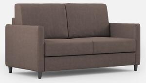 Divano 2 Posti 138x85x85 cm Karay in Tessuto Talpa
