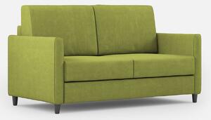 Divano 2 Posti 138x85x85 cm Karay in Tessuto Verde