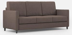 Divano 3 Posti 198x85x85 cm Karay in Tessuto Talpa