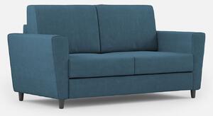 Divano 2 Posti 152x85x85 cm Yasel in Tessuto Avio