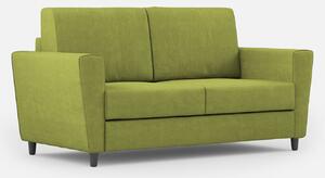 Divano 2 Posti 152x85x85 cm Yasel in Tessuto Verde