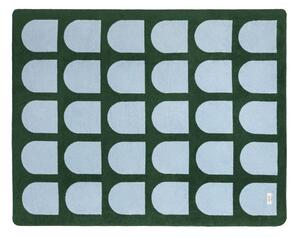 Coperta verde/blu 150x200 cm Gilli – noo.ma