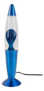 Lava lamp blu in vetro (altezza totale 35,5 cm) Funky Rocket Lava – Leitmotiv