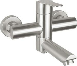 Wall-mounted bathtub mixer