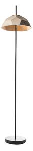 Lampada da Terra Ø34xH160 cm in Cartone Riciclato e Metallo Egg Tortora