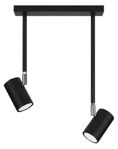 Faretto nero 10x30 cm Jones – Sollux