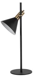 Lampada da Tavolo 18x18xH55 cm in Metallo Hadar Nero