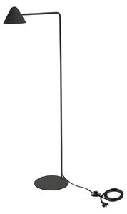 Lampada da Terra a LED 25x45,5xH129,5 cm in Metallo e Marmo Antares Nero