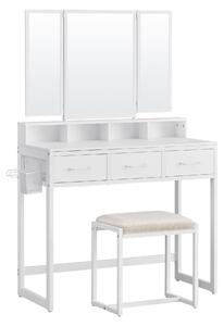 Toeletta - Leobert - Bianco - 90 X 40 X 141 Cm