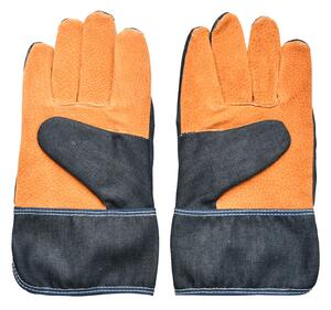 Guanti da giardinaggio blu-arancio Denim - Esschert Design