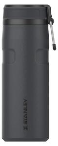 Borraccia termica nera in acciaio inox 470 ml IceFlow™ Bottle Twist Flip Black – Stanley