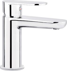 Rubinetto per lavabo, con limitatore di temperatura - cromato