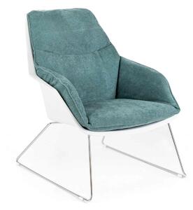 Poltrona 85x74xH86 cm in Polipropilene Grace Acquamarina