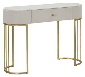 Console Montpellier Crema 100x40x75 cm in Ferro Legno