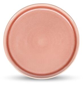 Piatto rosa in gres ø 27 cm Duna – ONA