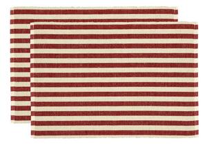 Tovagliette in set in misto iuta 2 pz 33x48 cm Statement Stripe – Södahl