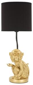 Lampada Scimmia Seduta Ø 20x51,5 cm in Poliresina e Ferro