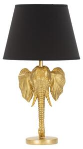 Lampada da Tavolo Elefante Ø 32x59 cm in Poliresina e Ferro