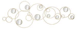 Pannello da Muro Light Mirror 118,5x2,5x47 cm in Ferro