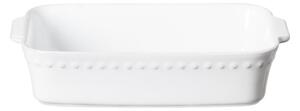 Piastra in gres bianco Pearl, 27 x 17 cm - Costa Nova
