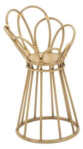 Porta Vaso Panama Tower Ø 28x48 cm in Ferro e Plastica