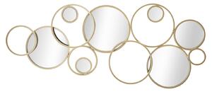 Pannello da Muro Mix Mirror 123x4,5x51,5 cm in Ferro