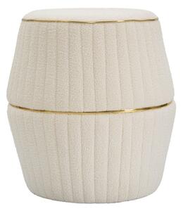 Pouf Iceland Plus Ø 50x52 cm in Legno