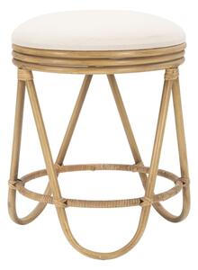 Sgabello Panama Ø 37,5x47,5 cm in Ferro e Poliestere
