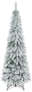 Albero di Natale Artificiale Innevato 180 cm 523 Rami Verde